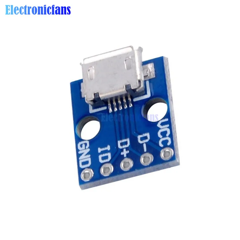 USB-плата CJMCU микро 5 шт. адаптер питания В коммутационный интерфейсный модуль