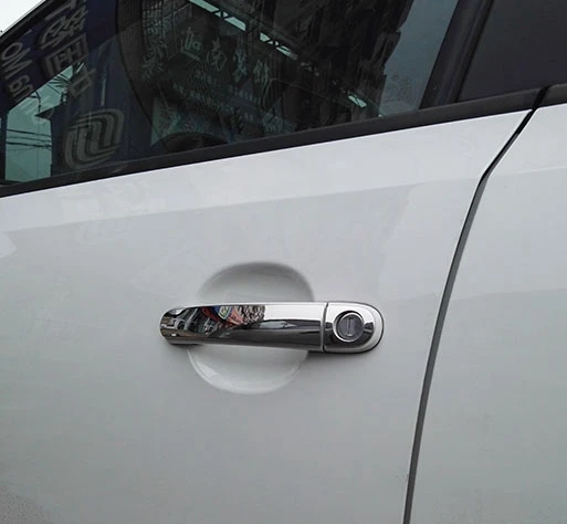 Высококачественная Автомобильная наклейка из нержавеющей стали крышка дверной