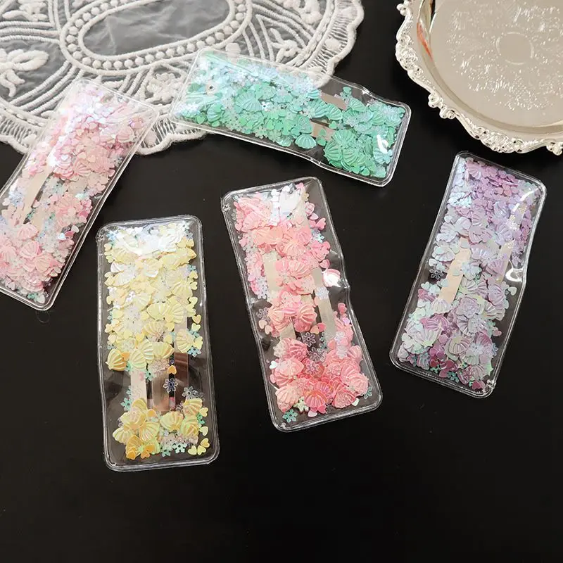 1 шт. заколки для волос в форме рыбьего хвоста девочек геометрические