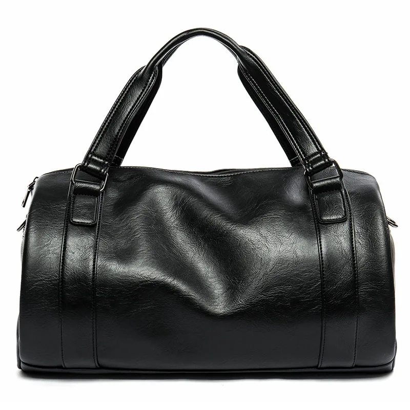 

Women men big Travel bag hand Luggage casual Handbag pu leather Shoulder bag Couple Crossbody Totes business Bag duffel Package