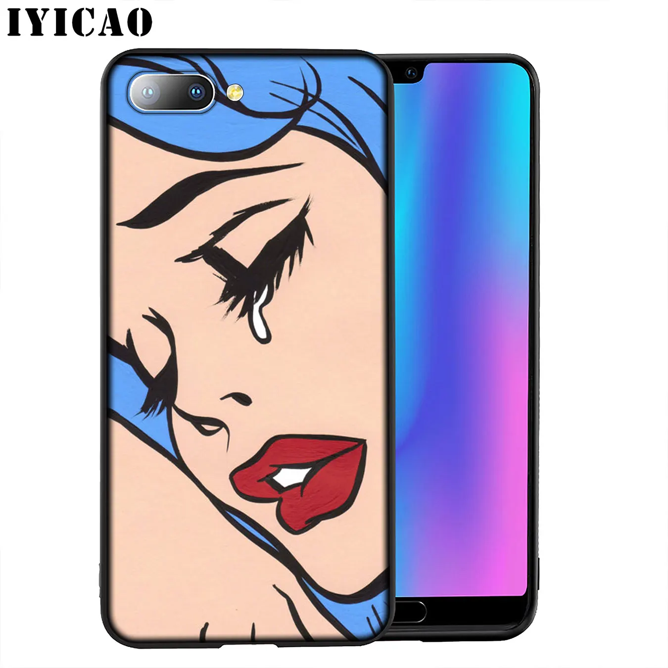 IYICAO винтажный Мягкий силиконовый чехол для телефона Huawei Mate 30 20 10 Pro Lite Nova 5I 4 3i 3 2i |