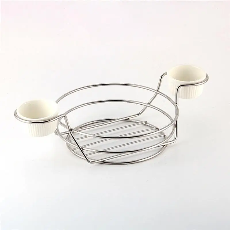 1 шт. корзина для хранения еды проволока сервировки закусок держатель из