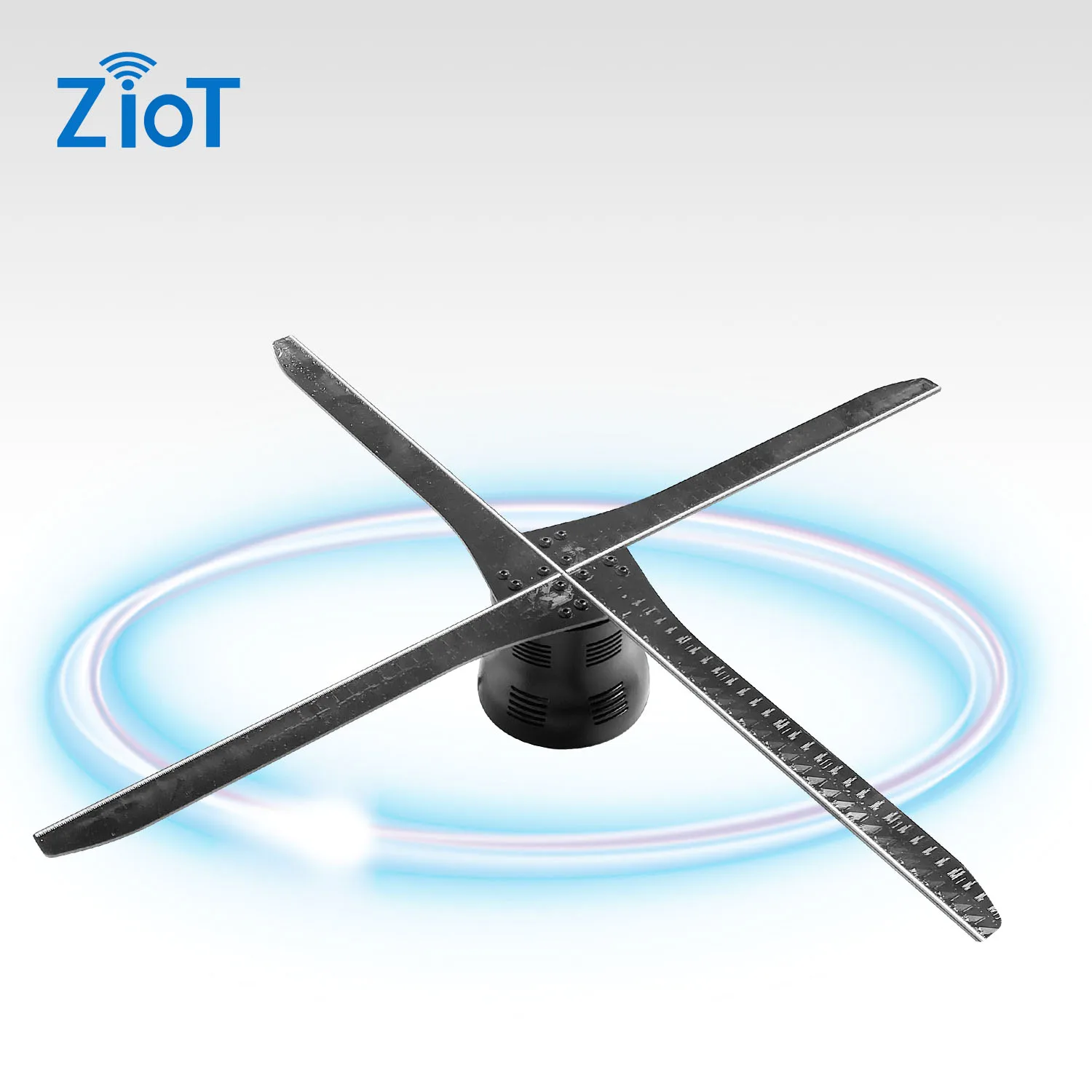 ZIoT 60cm A 3D голографический дисплеер светодиодный вентилятор проектор голограмма