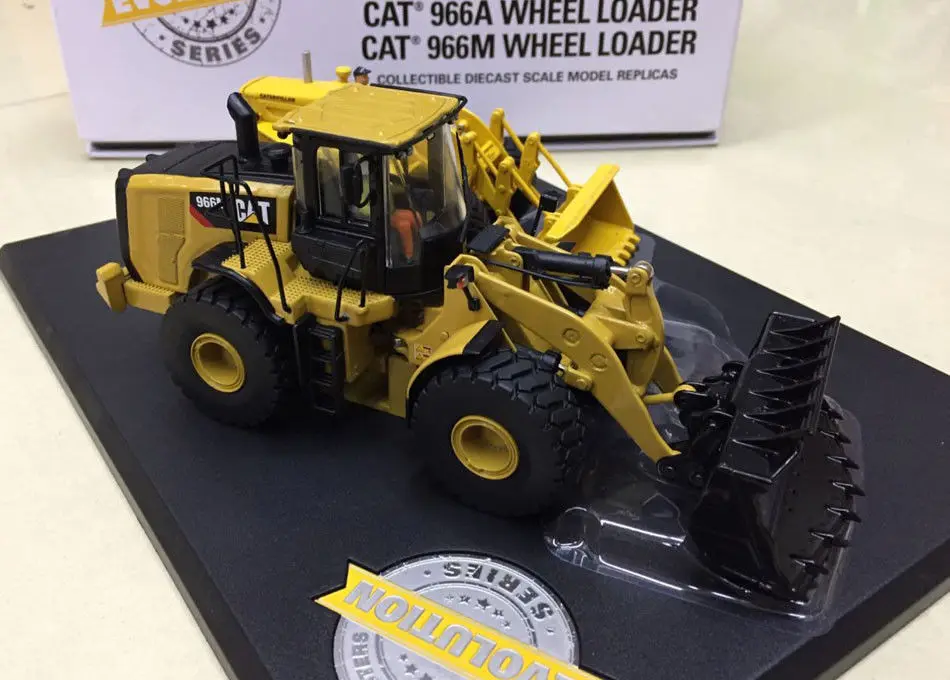 Evolution гусеница Cat 966A + 966M колесный грузчик 1:50 весы от бренд Diecast Masters 2 единицы