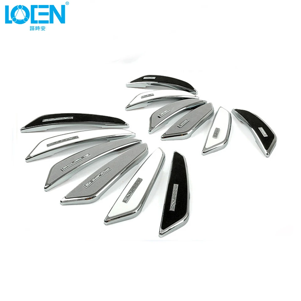 LOEN 4 шт. Автомобильная наклейка защита двери боковые края Защитная Наклейка s для