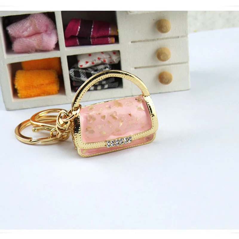 Luxury Crystal BAG Key Chain Women Handbag Charms Ring Holder FOR Woman Keychain for Bag Best Friend Charms|key ring holder|bag key chainhandbag