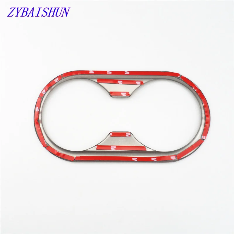 1 шт. нержавеющая сталь внутри автомобиля держатель чашки крышка декорированная