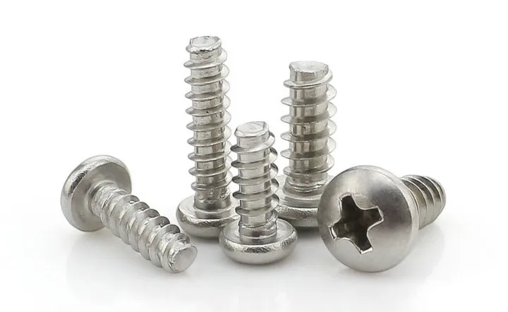 100pcs/lot M2*4 8 M2.2*6 10 M2.6*6 12 M3*16 M4*6 16 stainless steel 304 phillips pan head flat tail self tapping small screw577|tapping head|m3