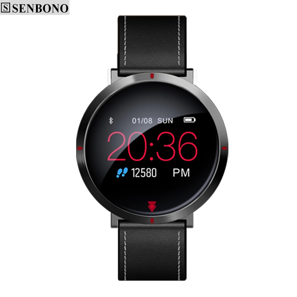 Senbono S2 ips цветной экран Спортивная Мода smart band сердечный ритм здоровья Фитнес
