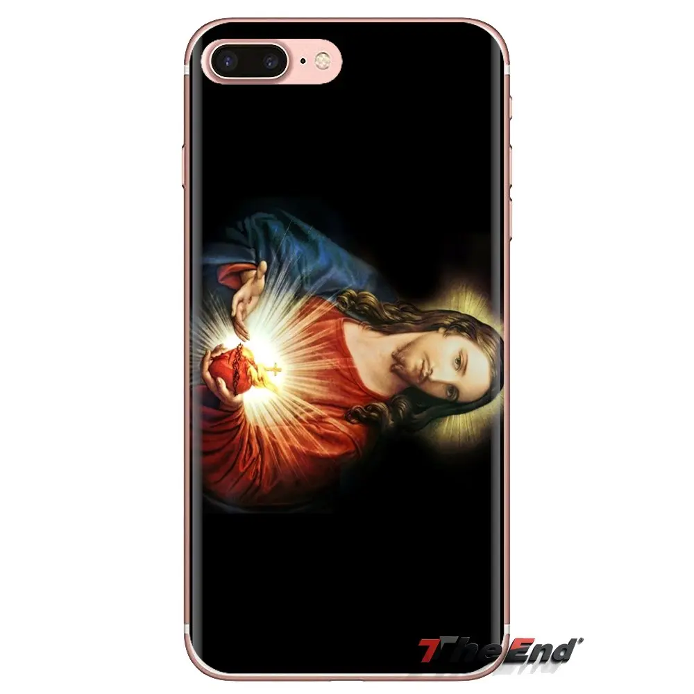 Для samsung Galaxy S3 S4 S5 мини S6 S7 край S8 S9 S10 Plus Note 3 4 5 8 9 Иисуса прозрачные мягкие чехлы |