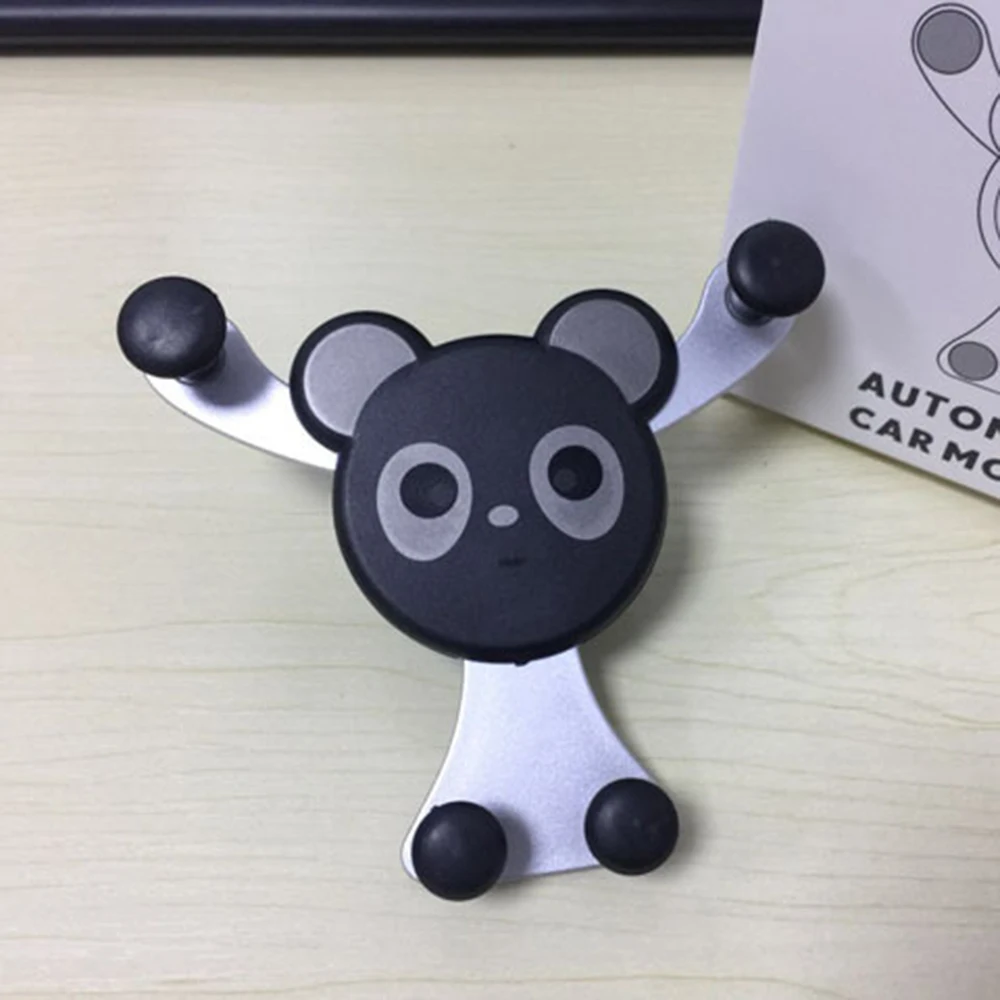Rylybons Panda гравитационный Автомобильный держатель для мобильного телефона с