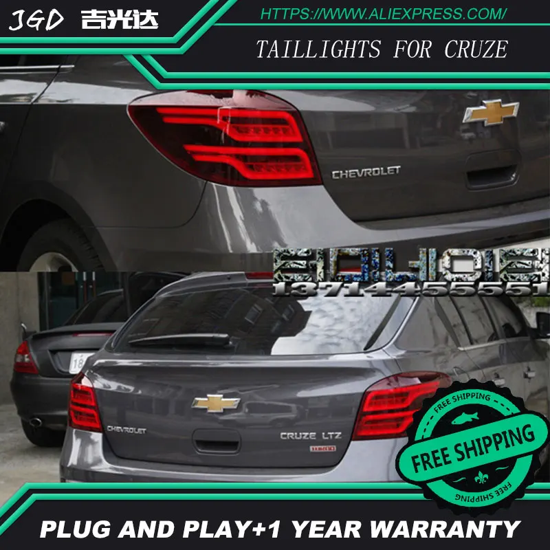 Автомобильный Стайлинг задние фонари для Chevrolet Cruze фары светодиодные лампы