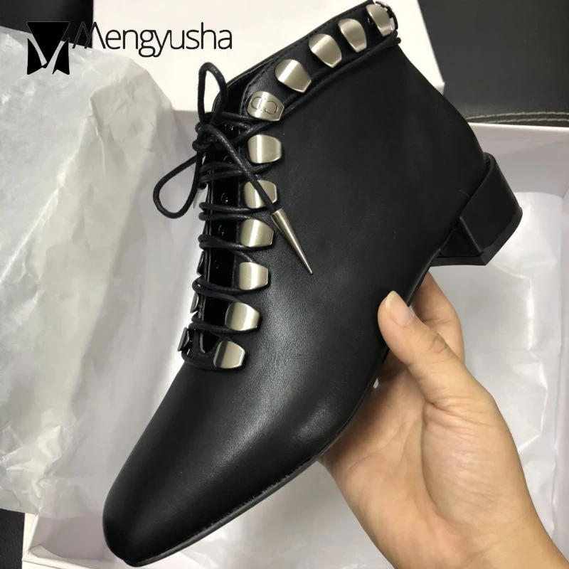 Из лакированной кожи роскошные ботильоны женщин Бренд Дизайн Замша botas
