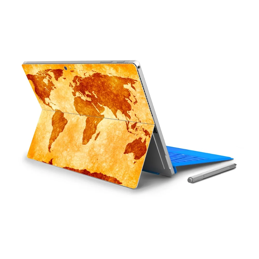 GOOYIYO 2018 для Micro Surface Pro 4 5 виниловая задняя наклейка на планшет стикер нетбук карта