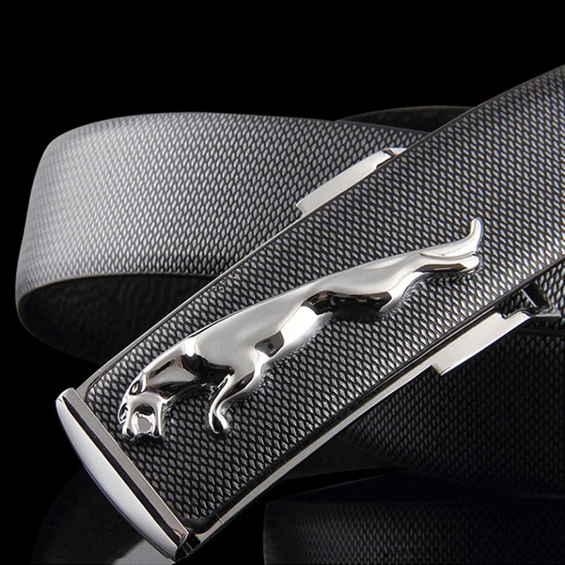 Высокое Качество корова кожаный ремешок мужской автоматический пряжки ремни для