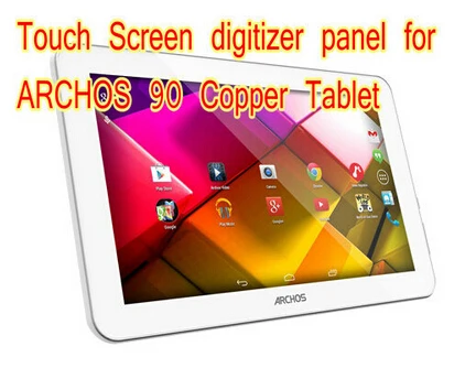 

2PCs/lot New White For 9" inch ARCHOS Copper 90 Tablet Capacitive touch screen digitizer glass touch panel Sensor Free Shipping