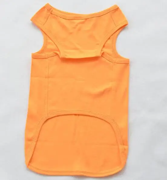 1 шт. весенний летний топ для больших собак модная Однотонная футболка одежда