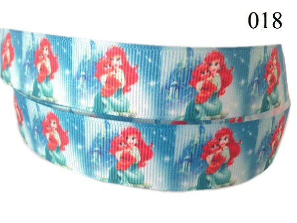 5 м/лот мультфильм напечатанный Grosgrain ленты 7/" 22 мм пробки для бутылок DIY ручной работы подарочная упаковка декоративные ленты Шитье - Цвет: 018