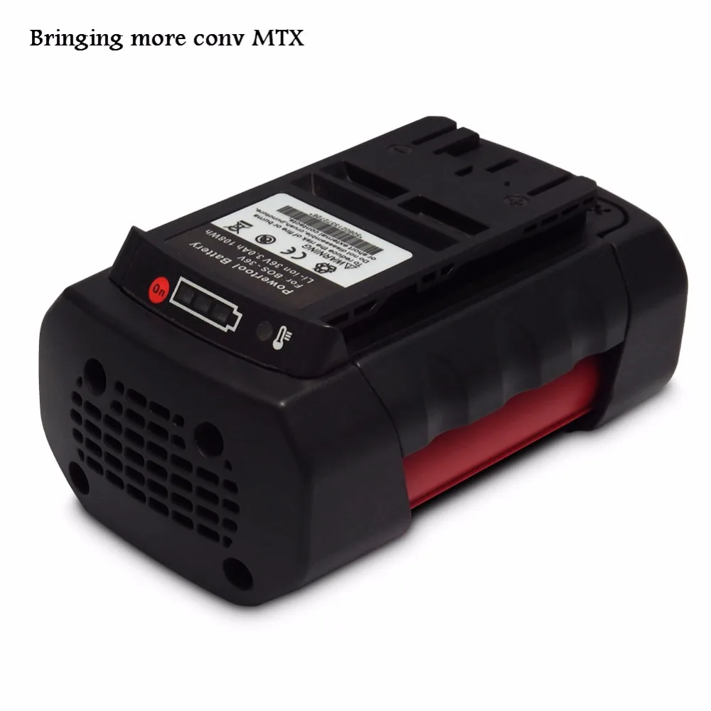 BAT810 аккумуляторная батарея для электроинструмента 36V 3000mAh литий-ионная замена