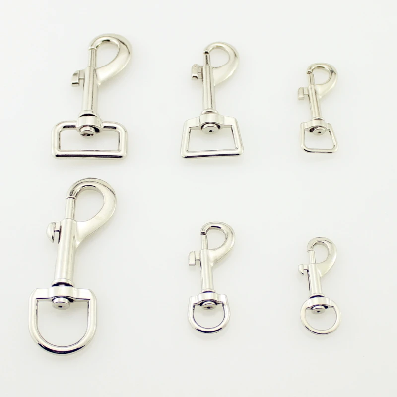 2pcs Zinc Alloy Metal Handbag Bag Clasps Lobster Swivel Trigger Clips Snap Hooks Buckles DIY Dog Accessories Cat Pet Buckle | Дом и сад