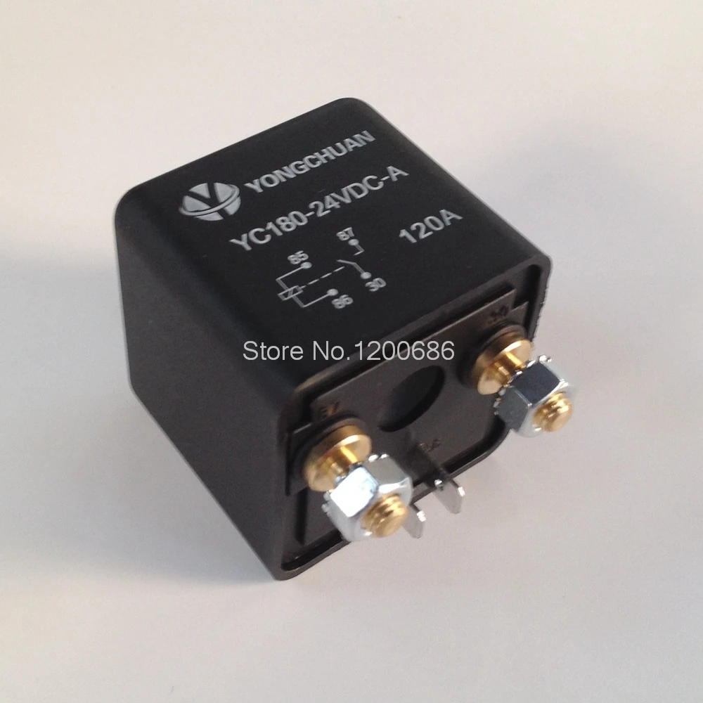 Автомобильное реле 24 в 120 А контактор высокого тока переключатель для автомобиля