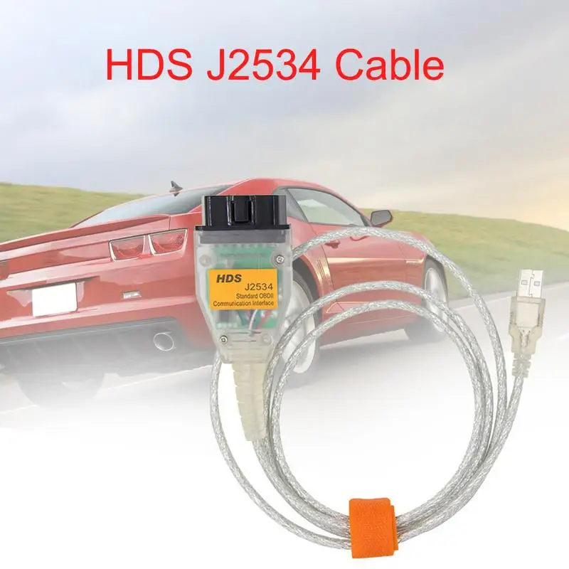 Фото Диагностический сканер HDS J2534 usb кабель OBD2 для HONDA Автомобильные диагностические и