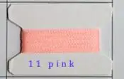 11 pink Вышивка крестом Люминесцентная светящаяся нить светящаяся головка светится в темноте ночью, 1000 ярдов на бобину, 12 цветов - Цвет: 11 pink