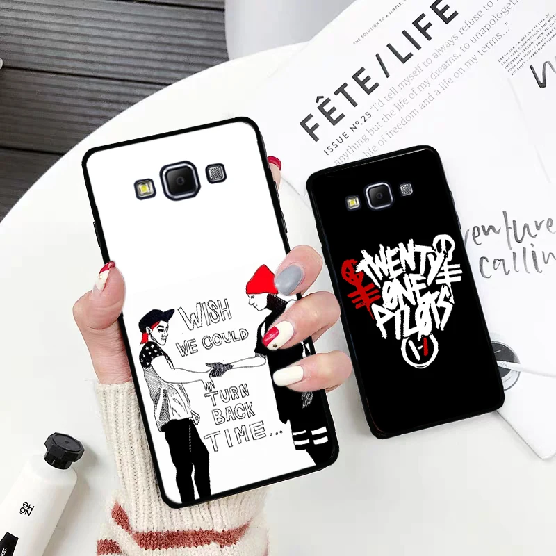 Силиконовый чехол twenty one pilots Тайлер Джозеф для Samsung A2 Core A3 A5 A6 Plus A7 A8 A9 A10 A30 A50 A60 A70 A10S