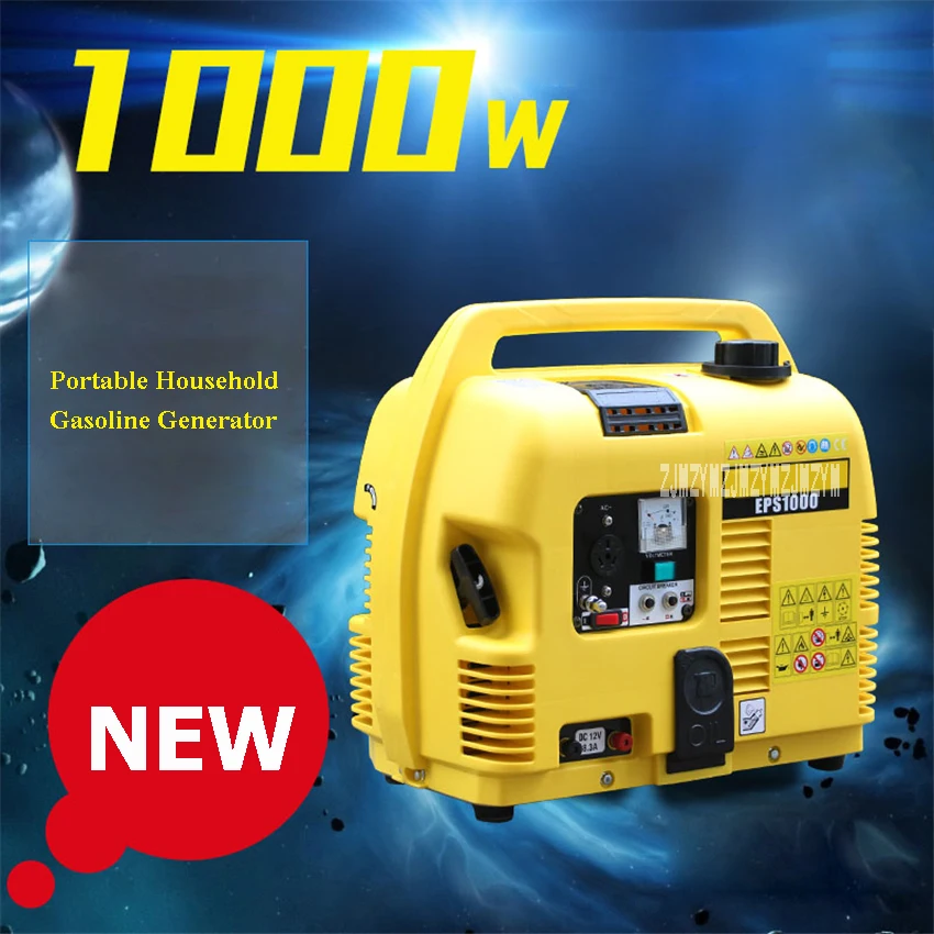 EPS1000 Портативный бытовой бензиновый генератор для дома небольшой тихий