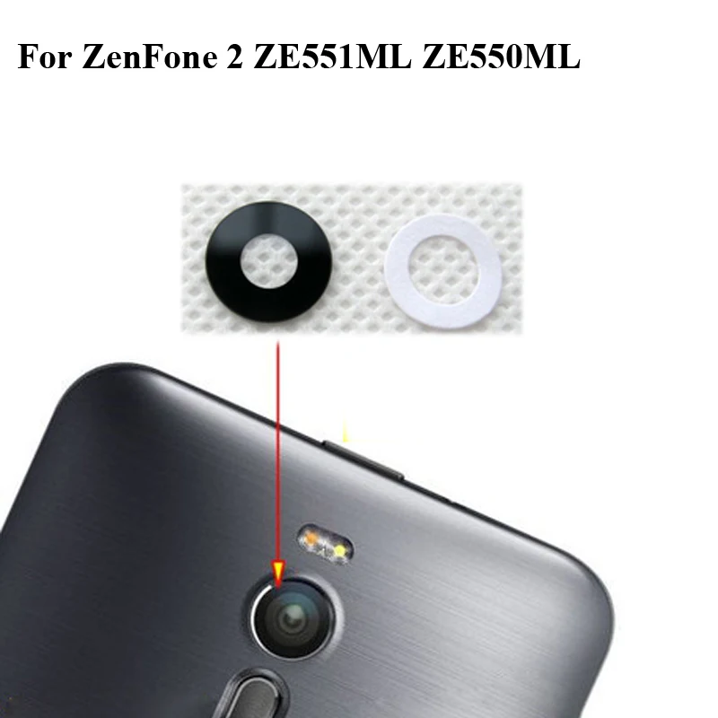 Оригинальный новый для Asus Zenfone 2 ZE551ML сменный задний объектив камеры стекло Zenfone2