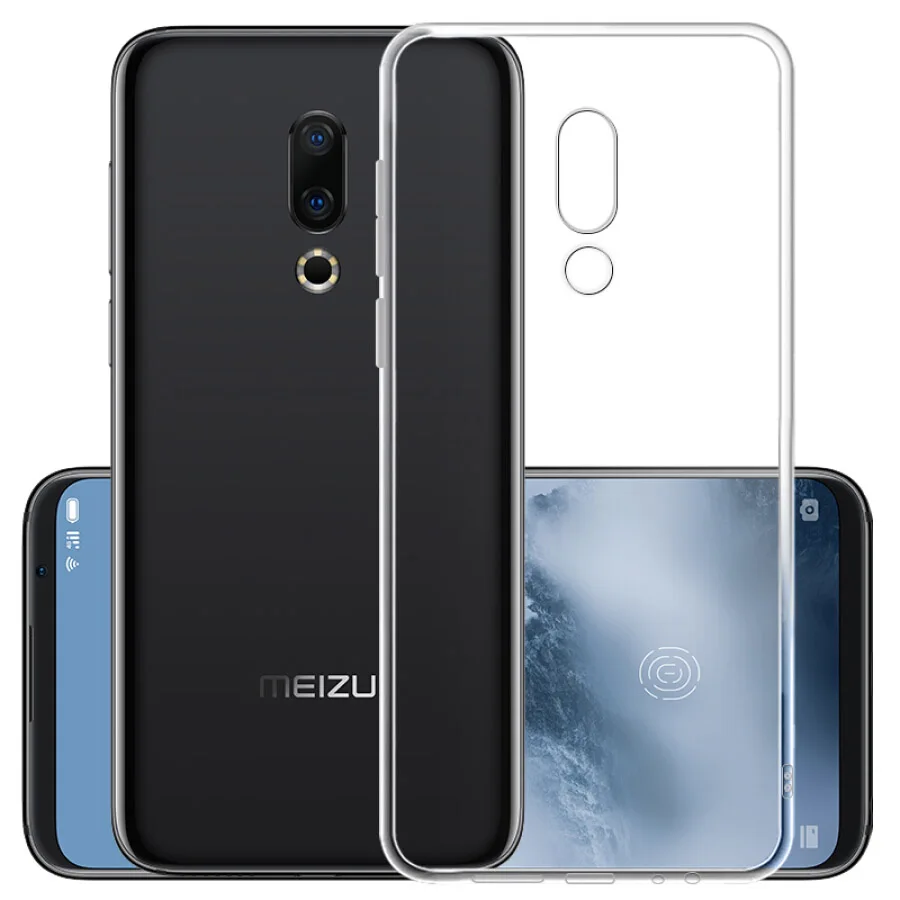 Мягкий прозрачный чехол из ТПУ для Meizu 15 Lite M15 Plus Meizu 16 16 16x силиконовый чехол на Meizu X8 Note 8 M6T Тонкий чехол