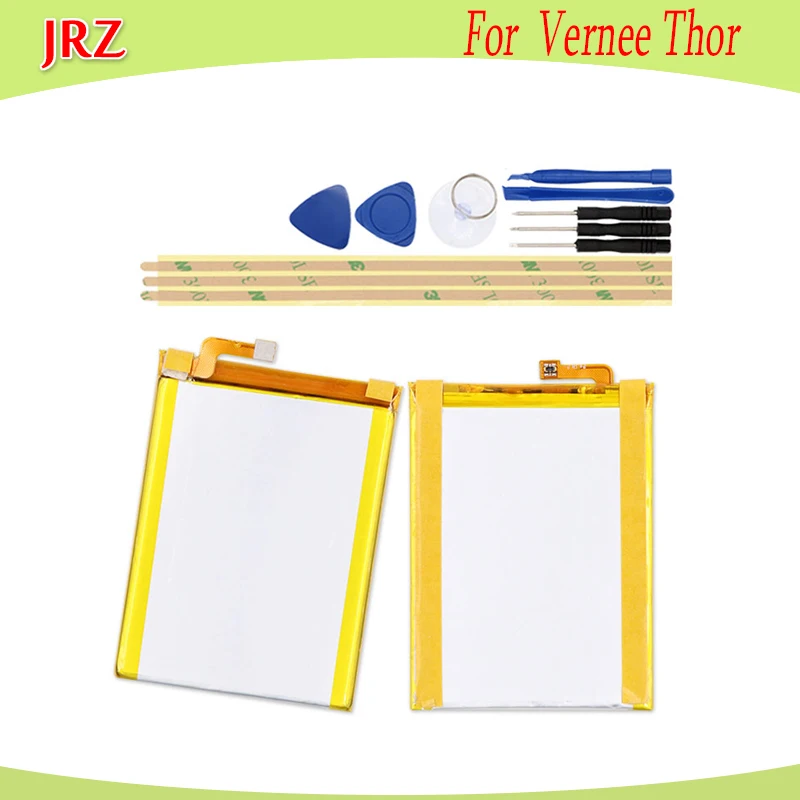 Аккумулятор JRZ для Vernee Thor SD435774PE 3 8 мАч 2800 в + Инструменты|Аккумуляторы мобильных