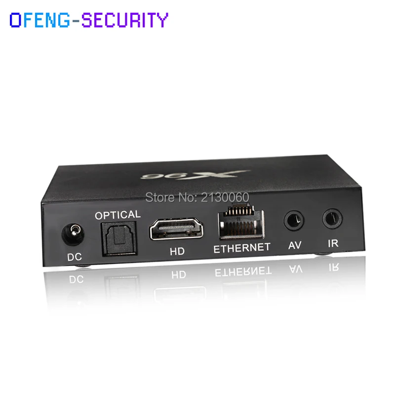Оригинальный X96mini Android 7 1 с 2 Гб + 16 ГБ встроенный ИК смарт ТВ четырехъядерный