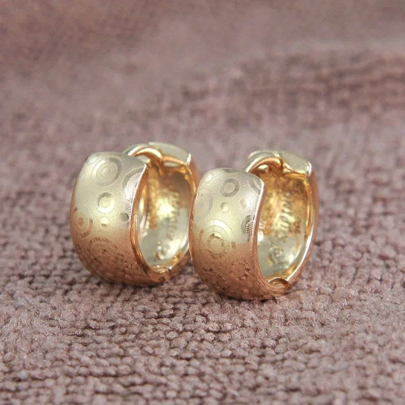 Золотые серьги кольца для женщин детские манжеты CC модные ювелирные украшения