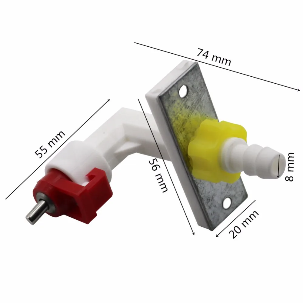 4 шт. Новый автоматический резервуар для питьевой воды L type Rabbit с шариковым