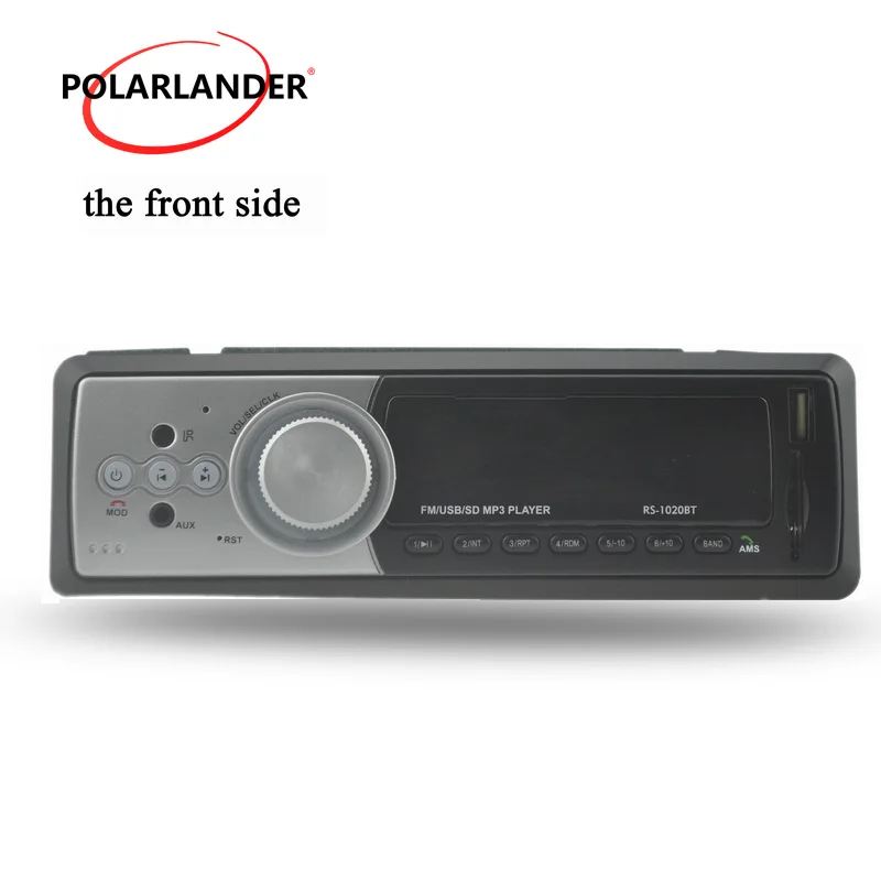 Автомобильный аудио стерео Bluetooth FM приемник 1 DIN MP3 MMC WMA радио плеер USB/SD/MMC