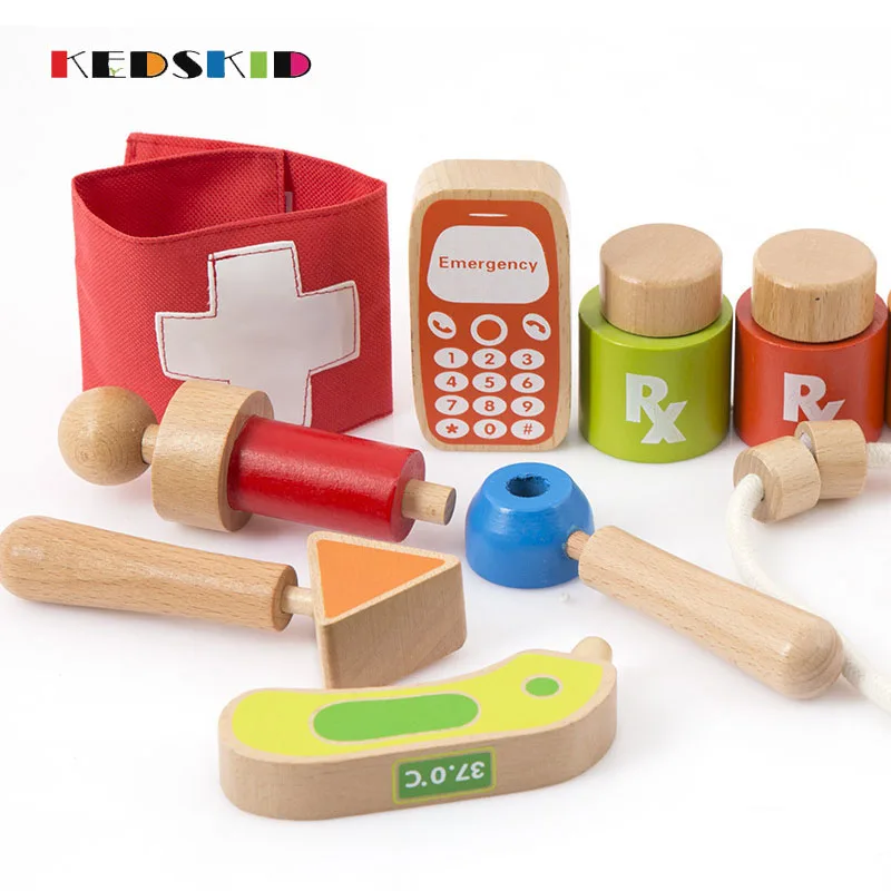 Набор игрушек Doctora для детей медицинский набор обучающая коробка классический