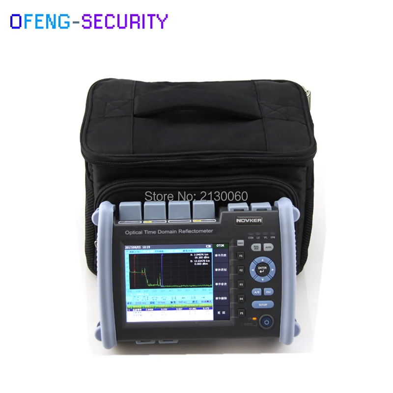OTDR NK6000-SM-OTDR-1310-1550nm-35/33 дБ многофункциональный интегрированный VFL 5MW сенсорный