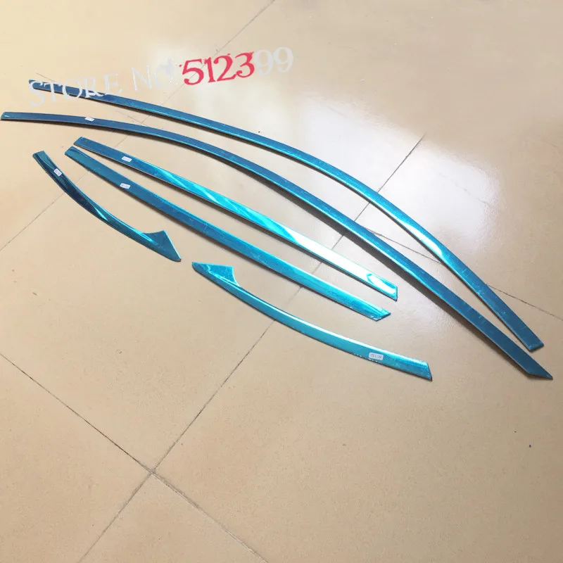 6pcs Stainless steel Car Styling upper Window Trim Cover For Mazda CX-5 CX5 2nd Gen. 2017 2018 2019 | Автомобили и мотоциклы