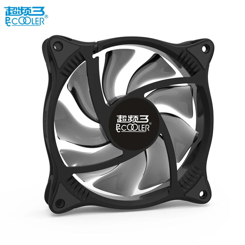 Pccooler вентилятор rgb 12 см чехол для компьютера ПК Вентилятор охлаждения довольно RGB magic регулируемый светодиодный 120 мм радиатор процессора охладитель воды пылевой фильтр