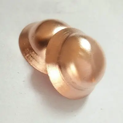 LOT10 5/8 &quotмедная расклешенная Торцевая крышка Концевая труба фитинг сантехника