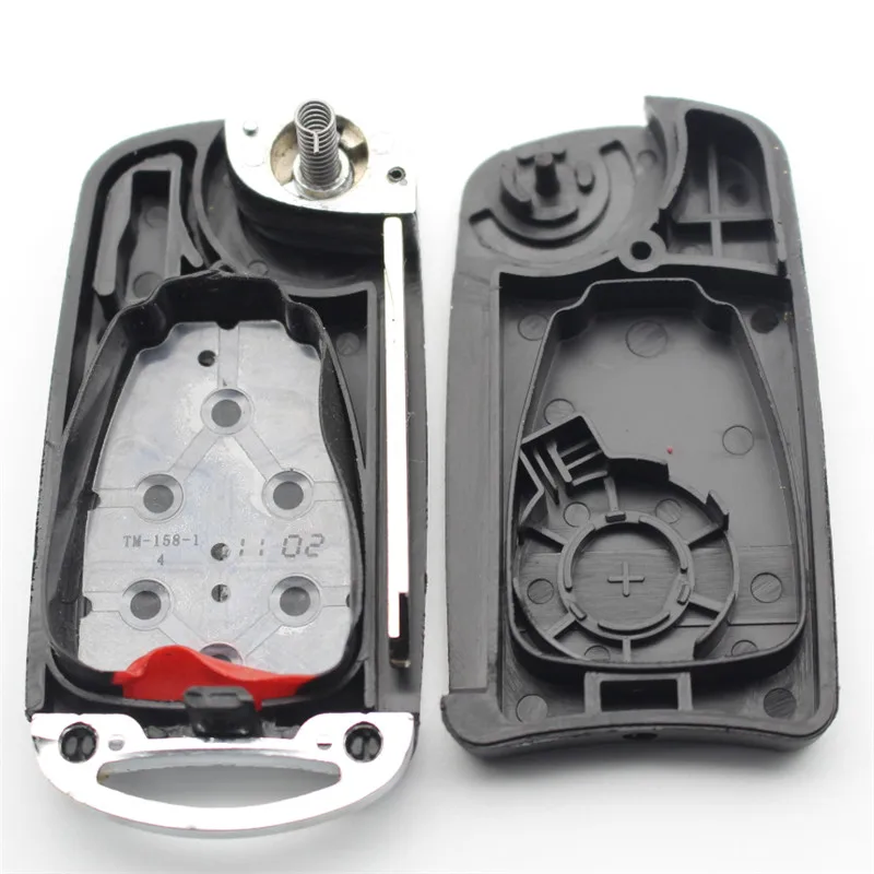XIEAILI 10 шт. OEM 5 кнопочный раскладной чехол для Chrysler Town/кантри Jeep Grand Брелок S471 |
