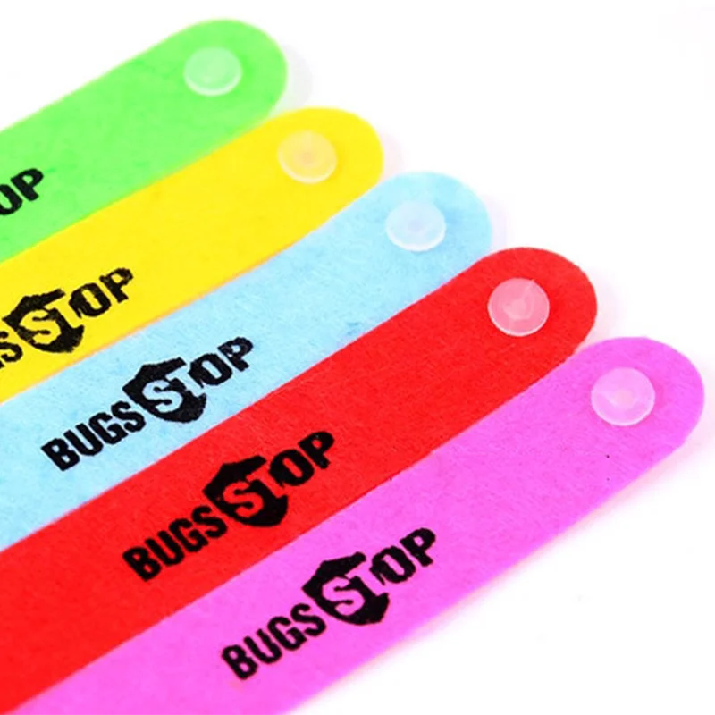 Репеллент от комаров браслет на запястье защита насекомых для кемпинга