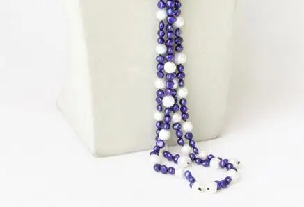 Бесплатная доставка &gt&gt&gt ожерелье из натурального пресноводного жемчуга 50