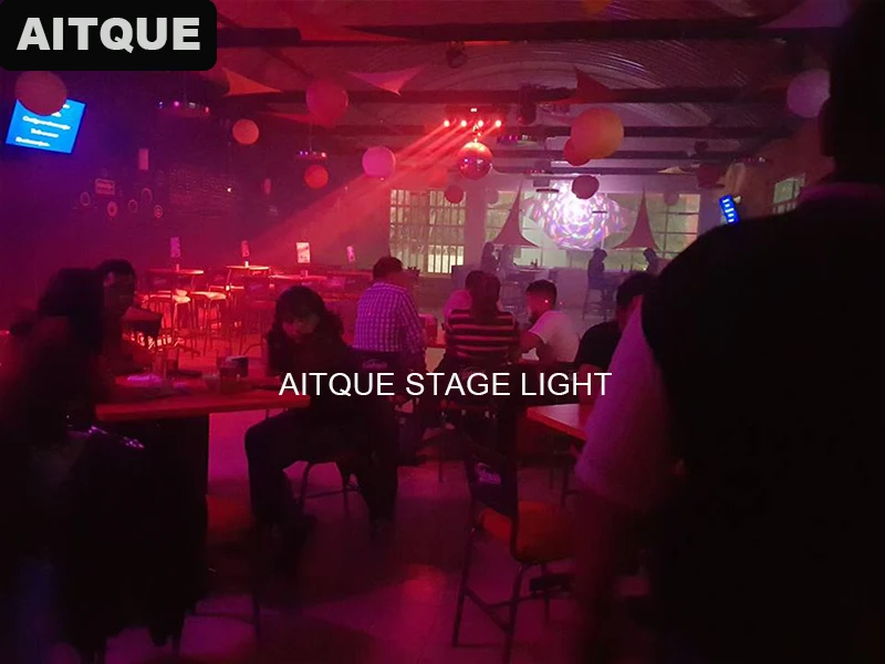 6 партий профессиональная звуковая Светодиодная панель с движущейся головкой 4x10