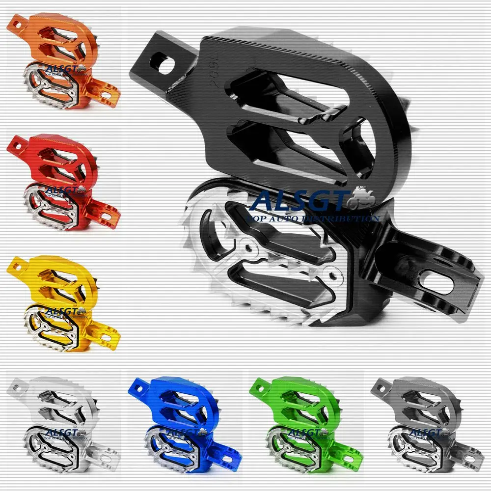 Для Husqvarna FE 250 350 450 501 FE250 FE350 FE450 FE501 TE 125 300 TE125 TE250 TE300 CNC Footpeg Dirt Bike Подножки для