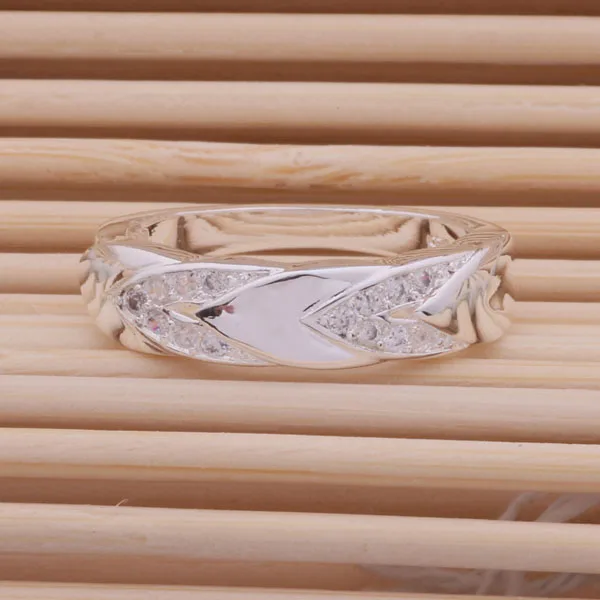 AR080 серебряное цветное кольцо модное ювелирное изделие с хвостом Ласточки/agbaixia