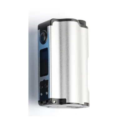 Электронная сигарета DOVPO Topside Dual 200 Вт Vape Mod Top Fill TC Squonk 10 мл Питание от двойной батареи 18650 испаритель VS Drag 2 - Цвет: Silver