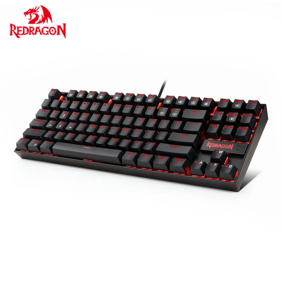 Механическая игровая клавиатура Redragon K552 KUMARA эргономичная Проводная USB с