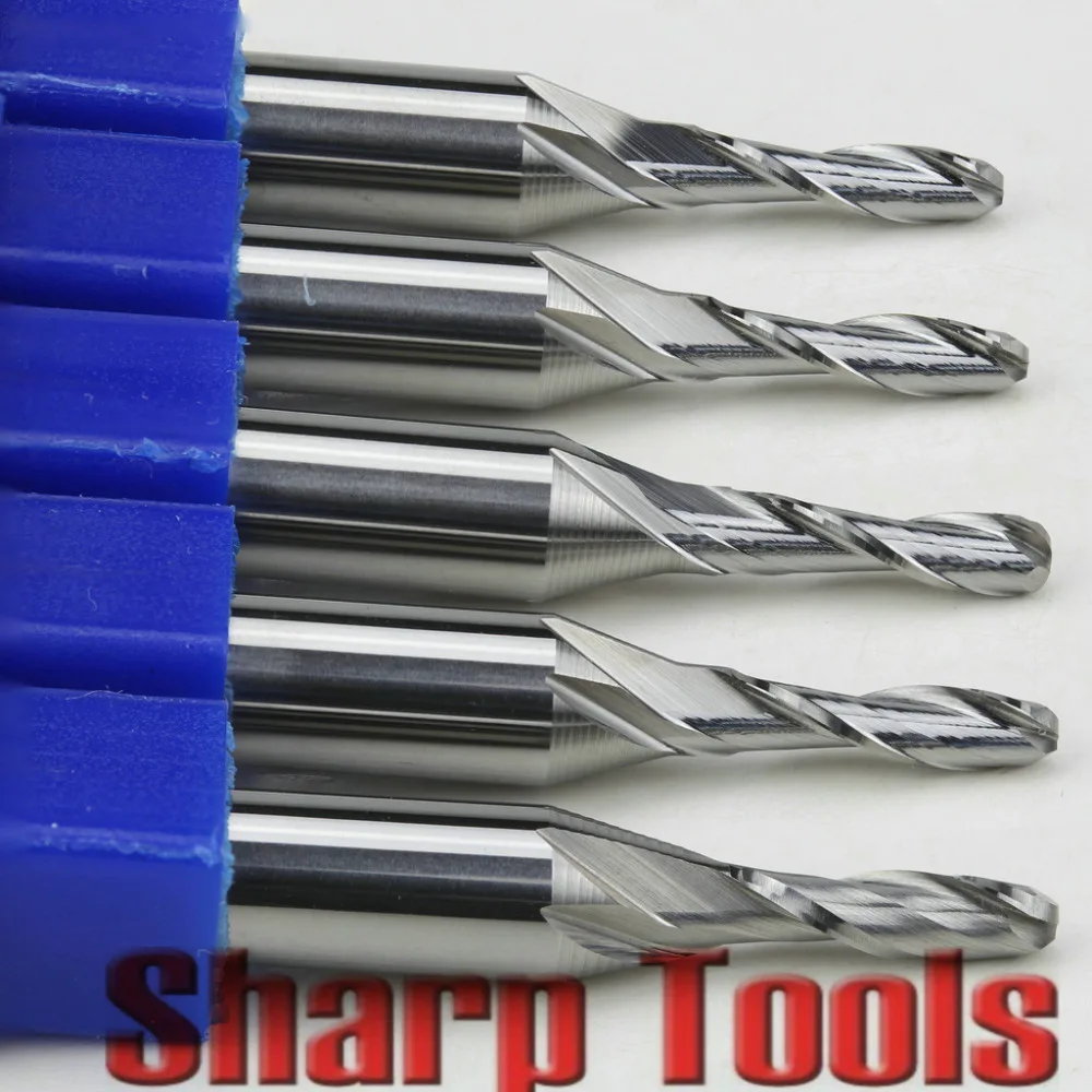 Концевая фреза из карбида вольфрама с 2 канавками 6*3*12 мм резцы для фрезы